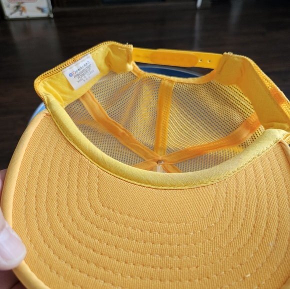 Vintage PG&E Trucker Snapback Hat - Picture 5 of 6